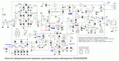 Принципиальная схема трёхдиапазонного приемника RX204080EMF rev.2 %2B режимы.GIF