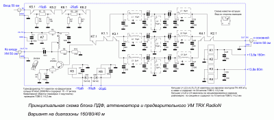 Принципиальная схема  ПДФ и аттенюатора TRX RadioN_16uH.GIF