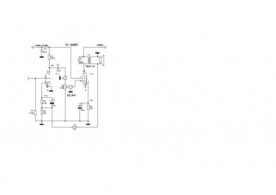 Ламповый УНЧ на 6Ф5П