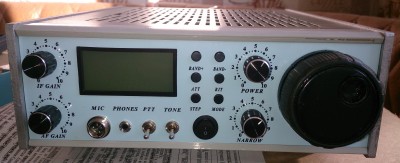 RadioN с 1 ПЧ 5,4 мгц.<br />Закончил слесарку.<br />Дальше будет интереснее.<br />Автору респект за разработку.<br />Спасибо Dub за помощь в создании накладки на <br />дисплей синтезатора "Ёжик S2".