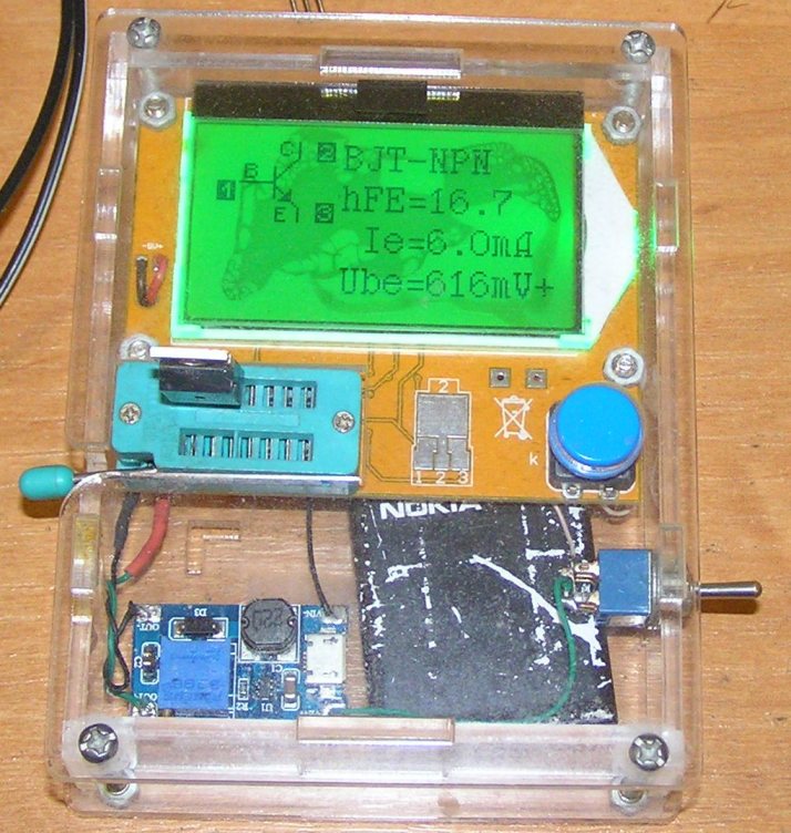 STD130007 в транзистор-тестере